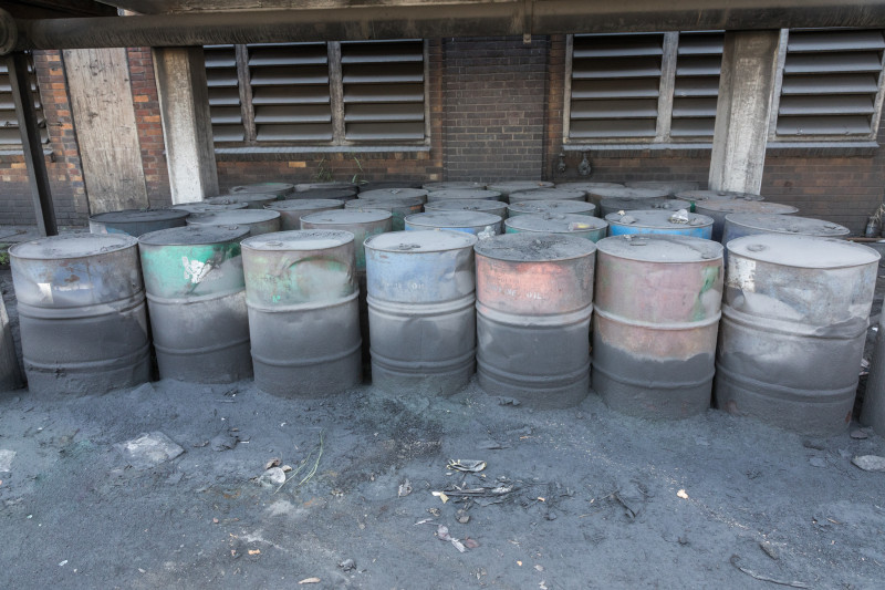 12 X 200L DRUMS W MIXED OIL - CONTENTS ONLY