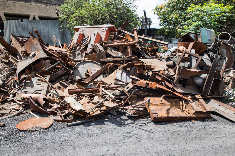 lot assorted scrap metal