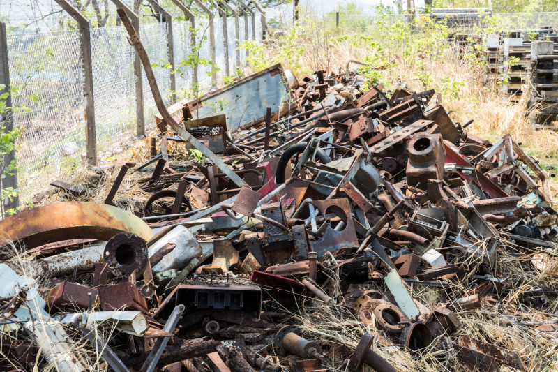 LOT ASSORTED STEEL SCRAP