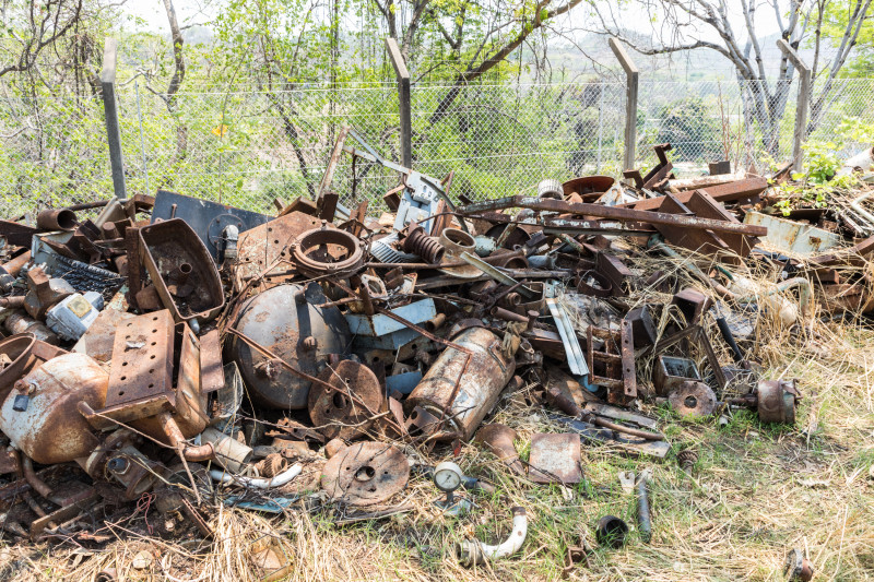 LOT ASSORTED SCRAP METAL