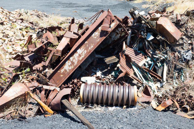 LOT ASSORTED SCRAP METAL