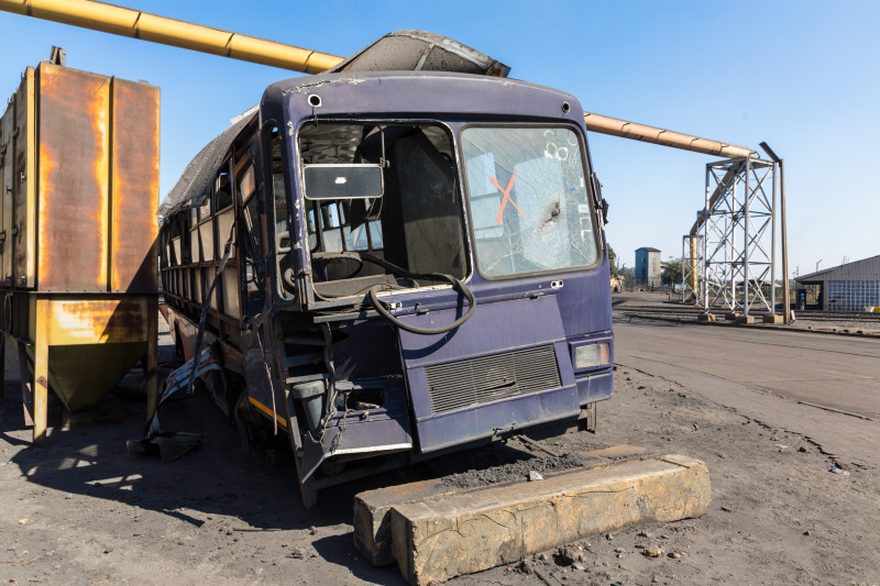 M/BENZ BUS 65 SEATER REG NO. AAZ 4525 (NON/RUNNER)(UNDER RT16)