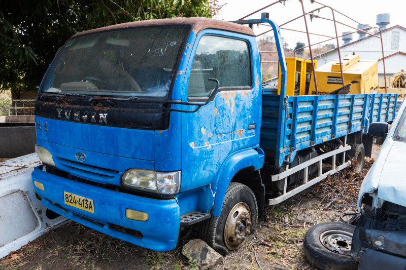 YUEJIN TRUCK 5 TONNE REG NO, 824-413A (NON/RUNNER)*ENGINE IN PIECES